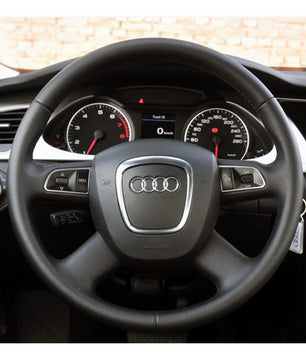 MEWANT Lenkradbezug für Audi A3 2006 - 2013/A4 (B8) A6 (C6) 2005 - 2012 / Q5 2009 - 2012 / Q7 2007 - 2011 - Mewant.de