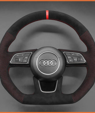 MEWANT Lenkradbezug für Audi A3 / A3 Sportback e - tron / RS 3 / RS 5 / S3 / S4 / S5 2018 - 2020 - Mewant.de