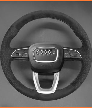 MEWANT Lenkradbezug für Audi A3 A4 A5 S3 S4 S5 RS 3 RS 4 Q2 SQ2 2021 - 2022 Q8 2018 - 2022 SQ8 2019 - 2022 / RS Q8 2019 - 2022 - Mewant.de