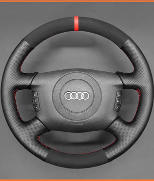MEWANT Lenkradbezug für Audi A4 2002 - 2005 / A6 / A8 A8 L 1999 - 2004 / Allroad 2001 - 2005 / S4 2004 - 2006 - Mewant.de