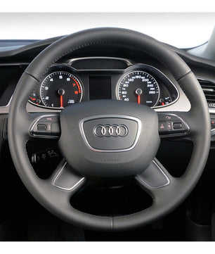 MEWANT Lenkradbezug für Audi A4 (B8) / A6 (C7) / A7 / A8 A8 L 2011 - 2018 / Audi Q5 Q7 2012 - 2015 - Mewant.de