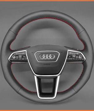 MEWANT Lenkradbezug für Audi A6 Avant Allroad (C8/4K) / 2018 - 2022 / A7 (4K8) / S6 (C8/4K) / RS 6 (C8/4K) - Mewant.de
