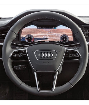 MEWANT Lenkradbezug für Audi A6 Avant Allroad (C8/4K) / 2018 - 2022 / A7 (4K8) / S6 (C8/4K) / RS 6 (C8/4K) - Mewant.de