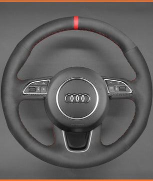 MEWANT Lenkradbezug für Audi Q3 2015 - 2018 / Audi Q5 2013 - 2017 / Audi Q7 2012 - 2015 - Mewant.de