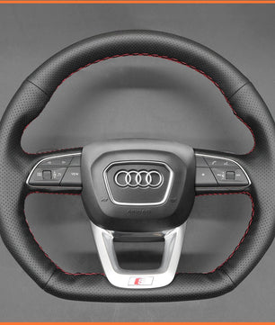 MEWANT Lenkradbezug für Audi Q3 (F3) 2018 - 2022 / SQ5 (FY) / SQ7 4M 2016 - 2022 / SQ8 RS Q8 2019 - 2022 - Mewant.de