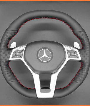 MEWANT Lenkradbezug für Benz AMG C63 W204 CLA 45 C117 C218 AMG S - Model W212 E 63 S W212 SL 63 R231 - Mewant.de