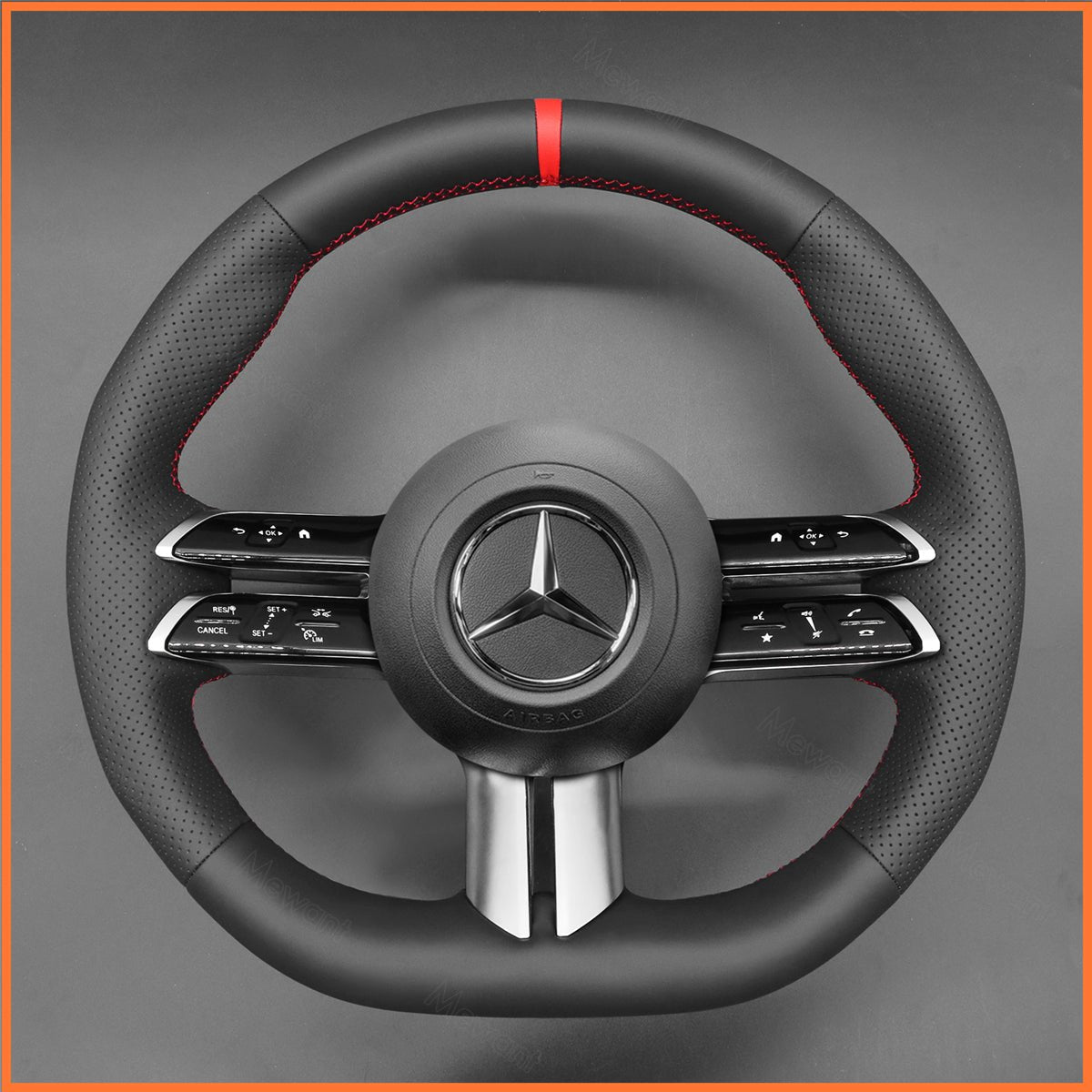 MEWANT Lenkradbezug für Benz AMG - Line AMG - Sport A - Class B - Class C - Class CLA - Class E - Class GLB - Class S - Class - Mewant.de
