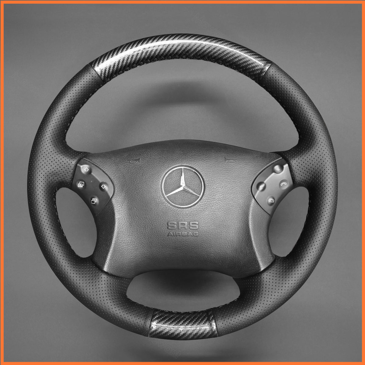 MEWANT Lenkradbezug für Benz C - Class W203 2001 - 2007 / C32 AMG 2002 - 2003 - Mewant.de
