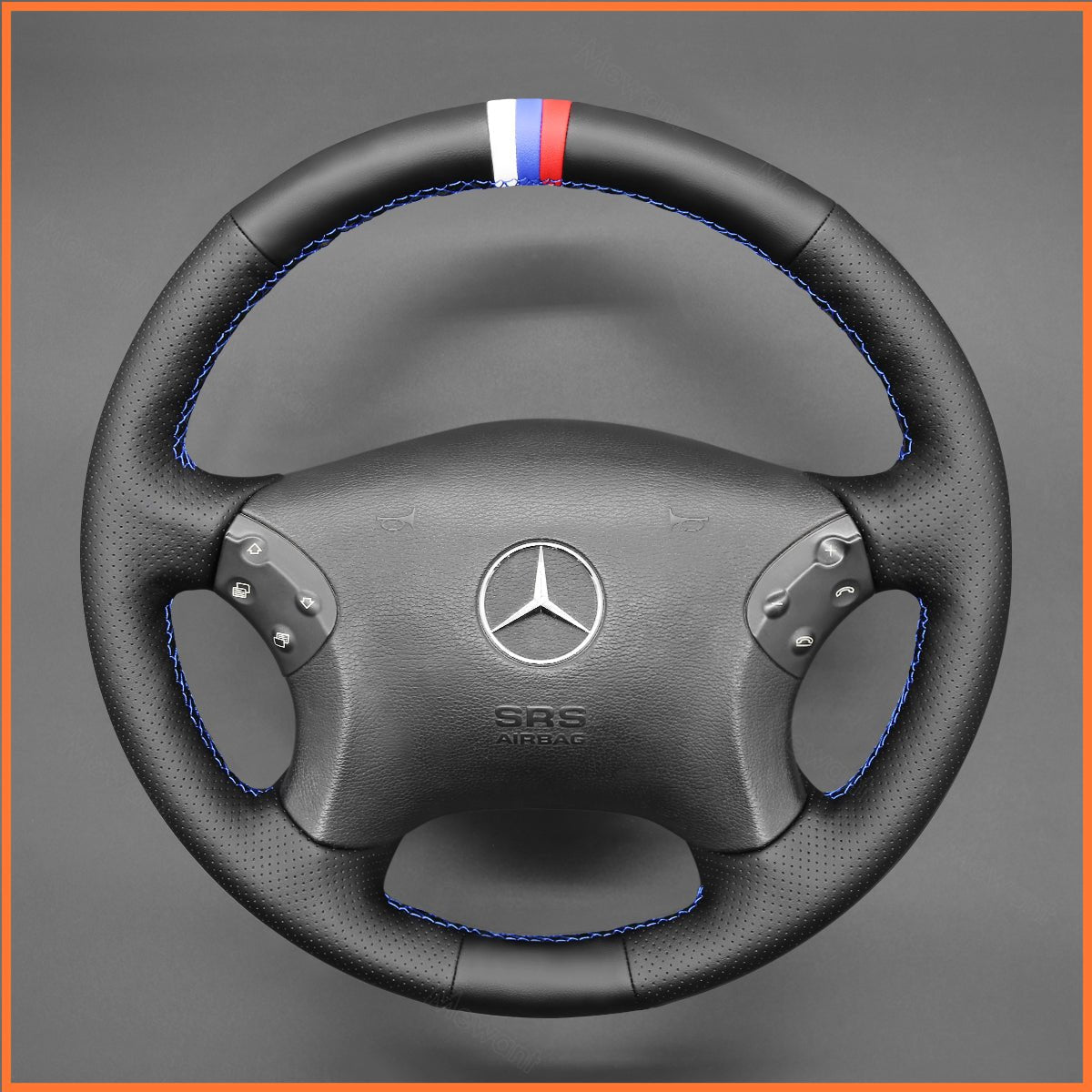 MEWANT Lenkradbezug für Benz C - Class W203 2001 - 2007 / C32 AMG 2002 - 2003 - Mewant.de