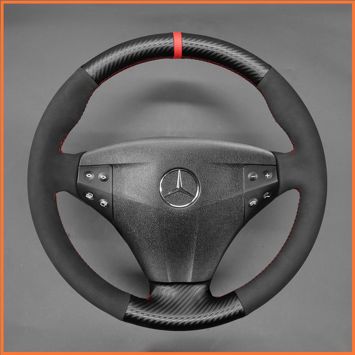 MEWANT Lenkradbezug für Benz C - Class W203 Kompressor 2001 - 2004 - Mewant.de