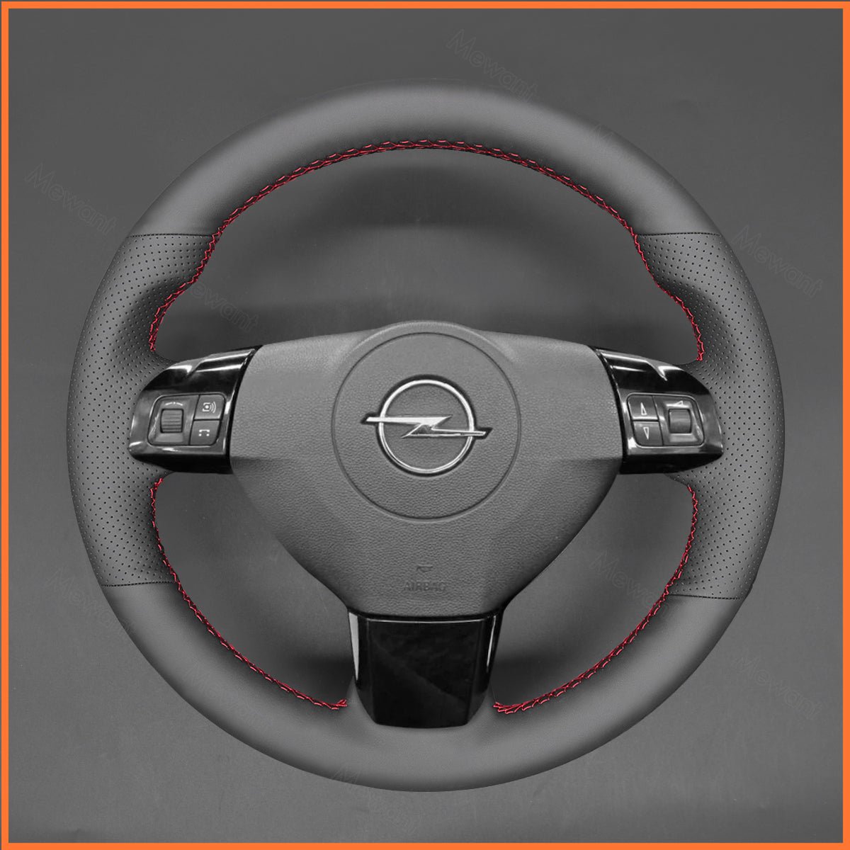 MEWANT Lenkradbezug für Opel Astra (H) 2004 - 2009 / Signum 2004 - 2008 / Vectra (C) 2005 - 2009 - Mewant.de