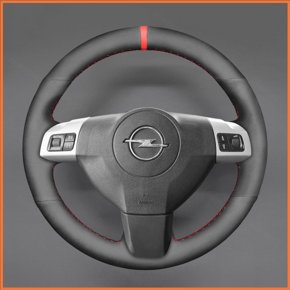 MEWANT Lenkradbezug für Opel Astra (H) 2004 - 2009 / Zaflra (B) 2005 - 2014 / Signum 2004 - 2008 / Vectra (C) 2002 - 2009 - Mewant.de
