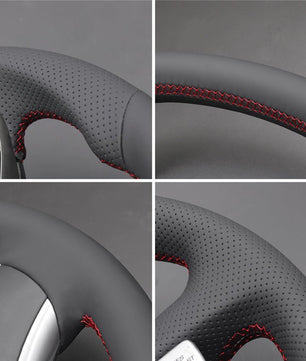 MEWANT Lenkradbezug für Opel Astra (K) / Corsa (E) / Crossland X/Grandland X/Insignia (CT) B/Karl/Zafira (C) Lenkradbezug per Hand Nähen - Mewant.de