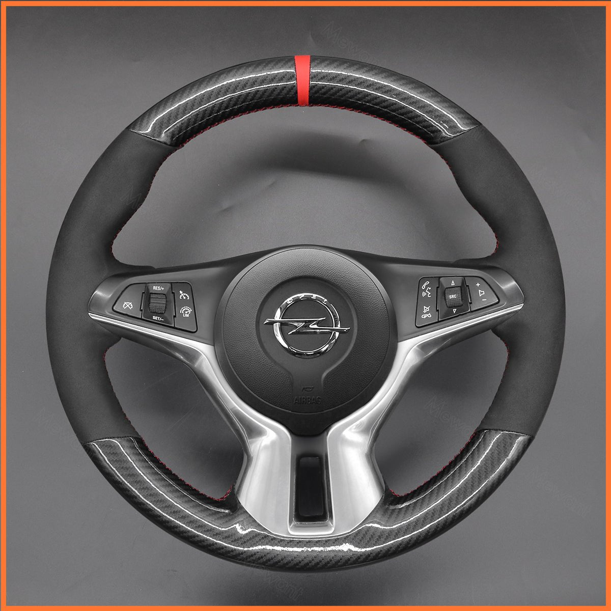 MEWANT Lenkradbezug für Opel Vauxhall Adam 2012 - 2020 - Mewant.de