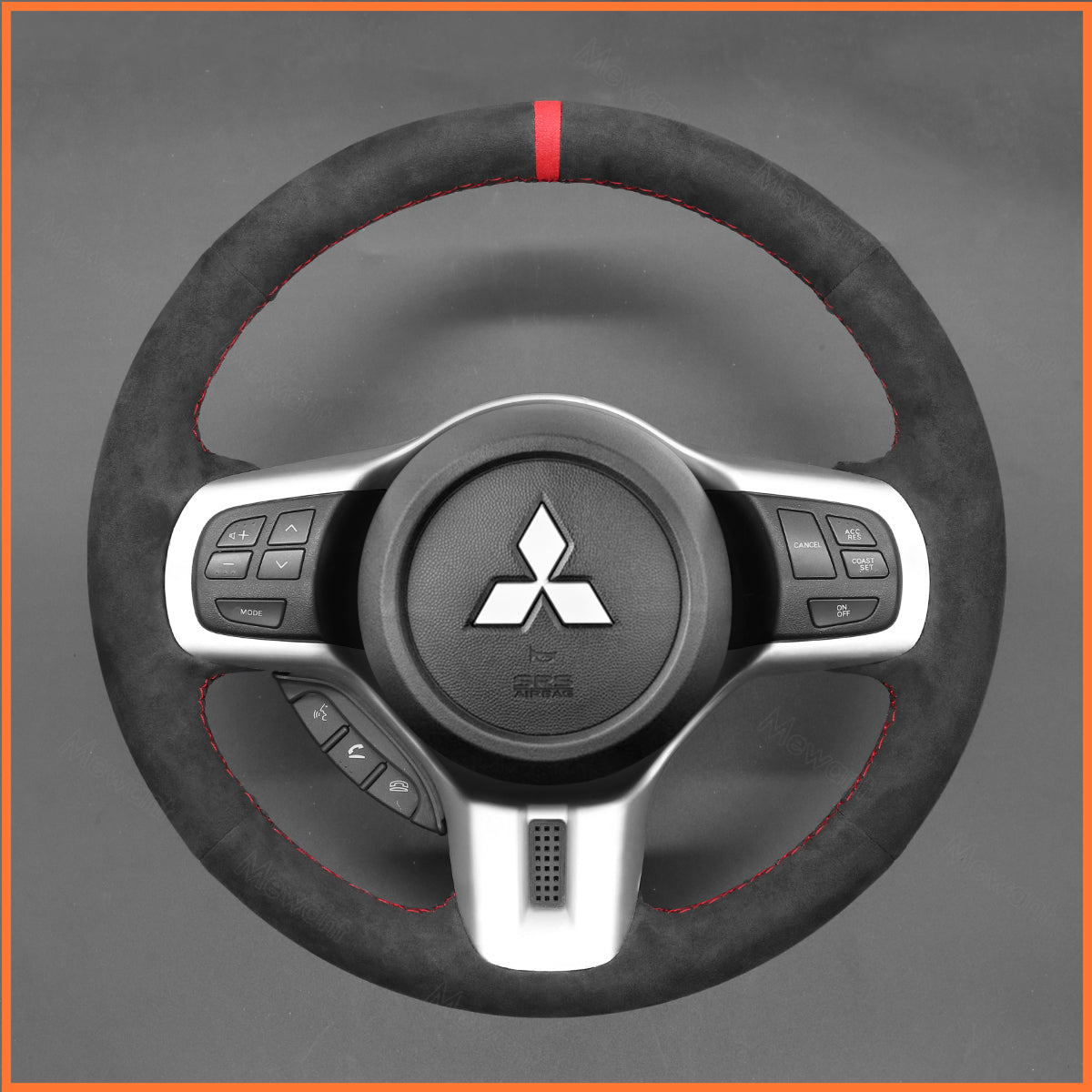 MEWANT Lenkradbezug für Mitsubishi Lancer Evolution 10 X 2008-2015