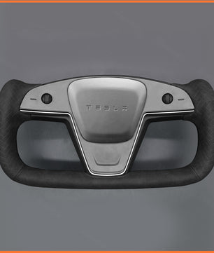 MEWANT Steering Wheel Cover for Tesla Model S 2022-2023 / Model X 2022-2023