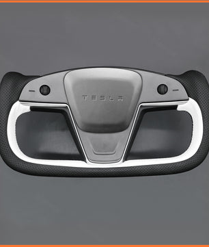 MEWANT Steering Wheel Cover for Tesla Model S 2022-2023 / Model X 2022-2023
