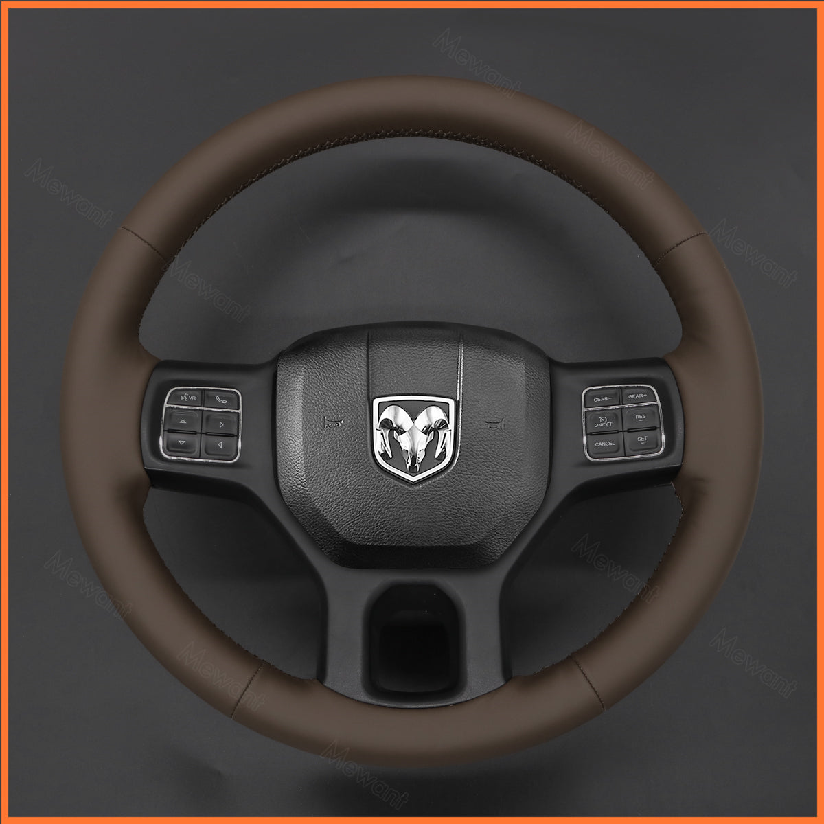 MEWANT Lenkradbezug für Dodge RAM 2012-2018 / RAM Classic 2019-2023